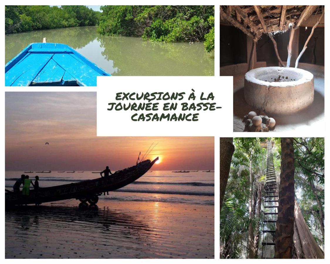 Appartement Familial Spacieux Avec Climatisation Ziguinchor Exterior photo